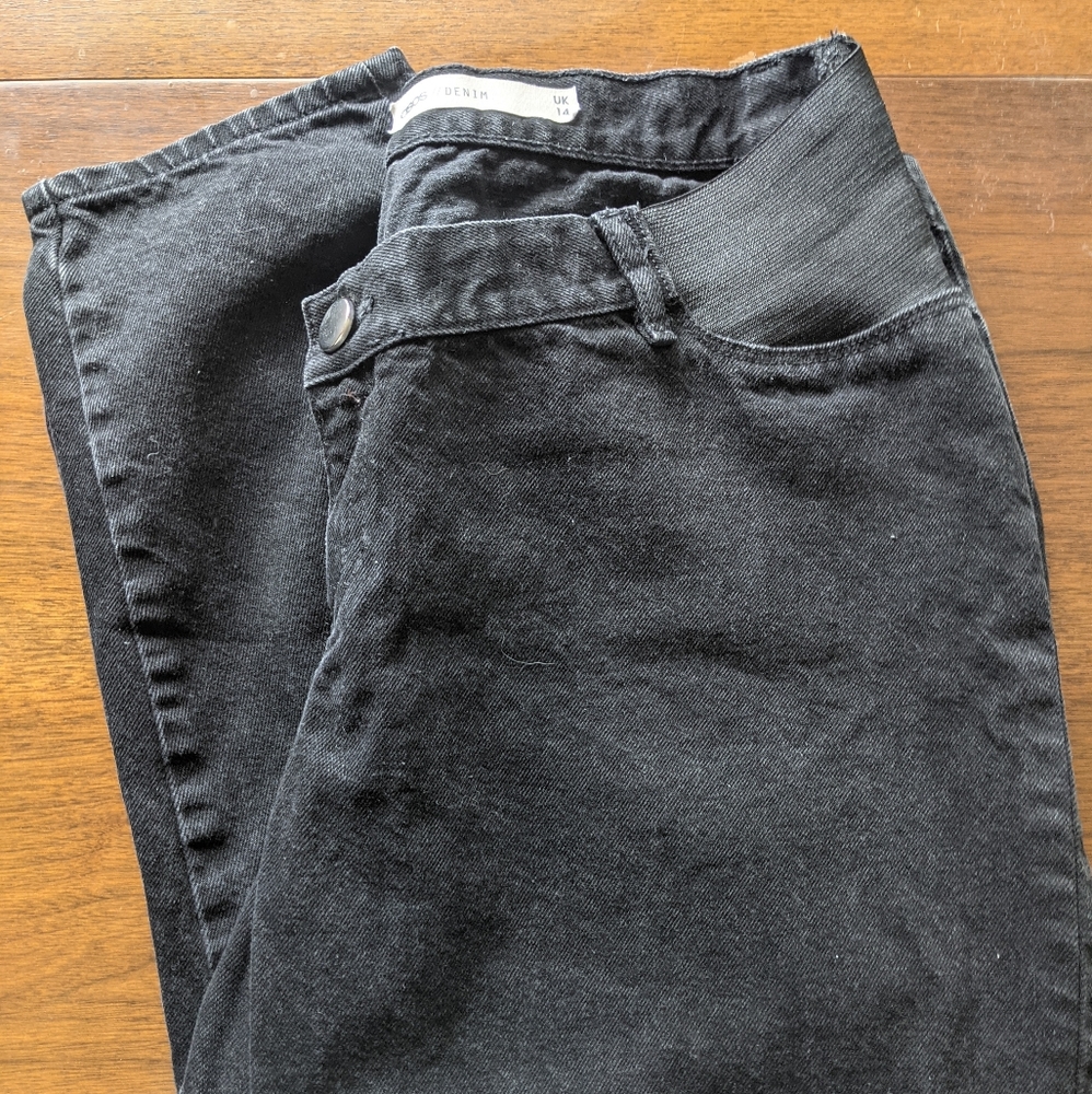 ASOS Side Panel Maternity Jeans
